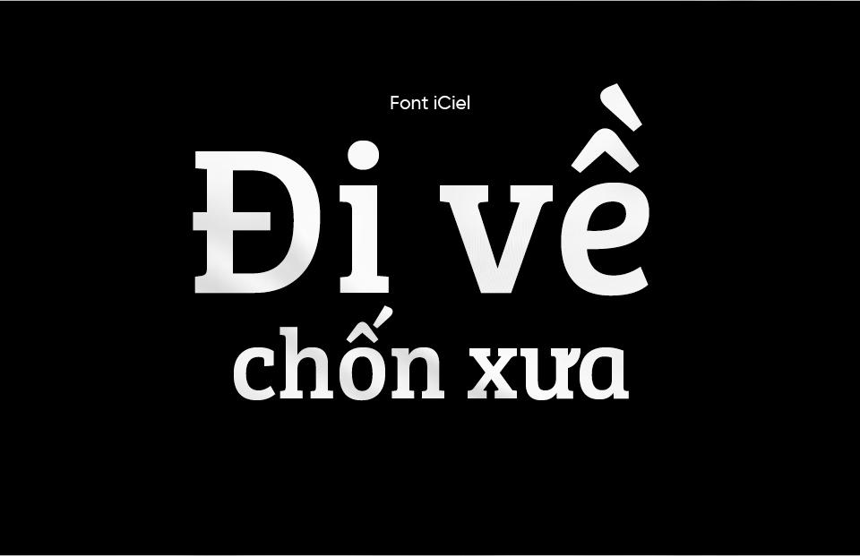 Font iCiel Breeserif