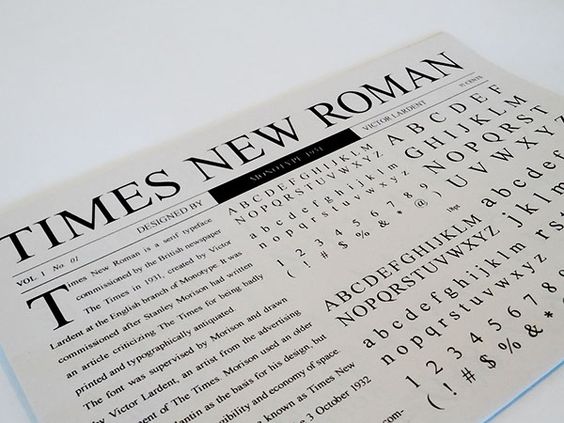Download Font VN Time New Roman free