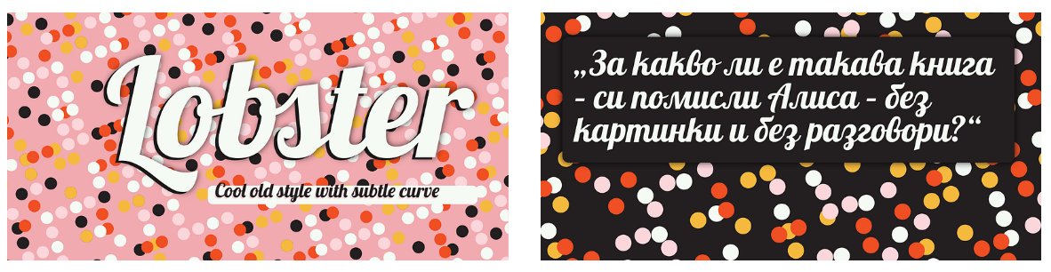 Lobster Font Adobe Font