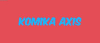 komika title axis font